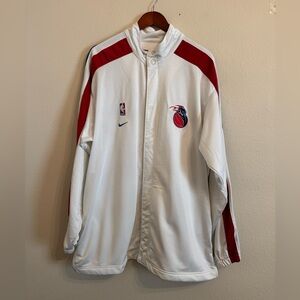 Nike Detroit Pistons Team Issued Warm Up Jacket